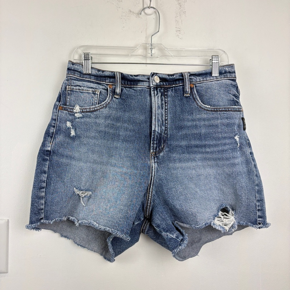 Distressed Denim Women Shorts